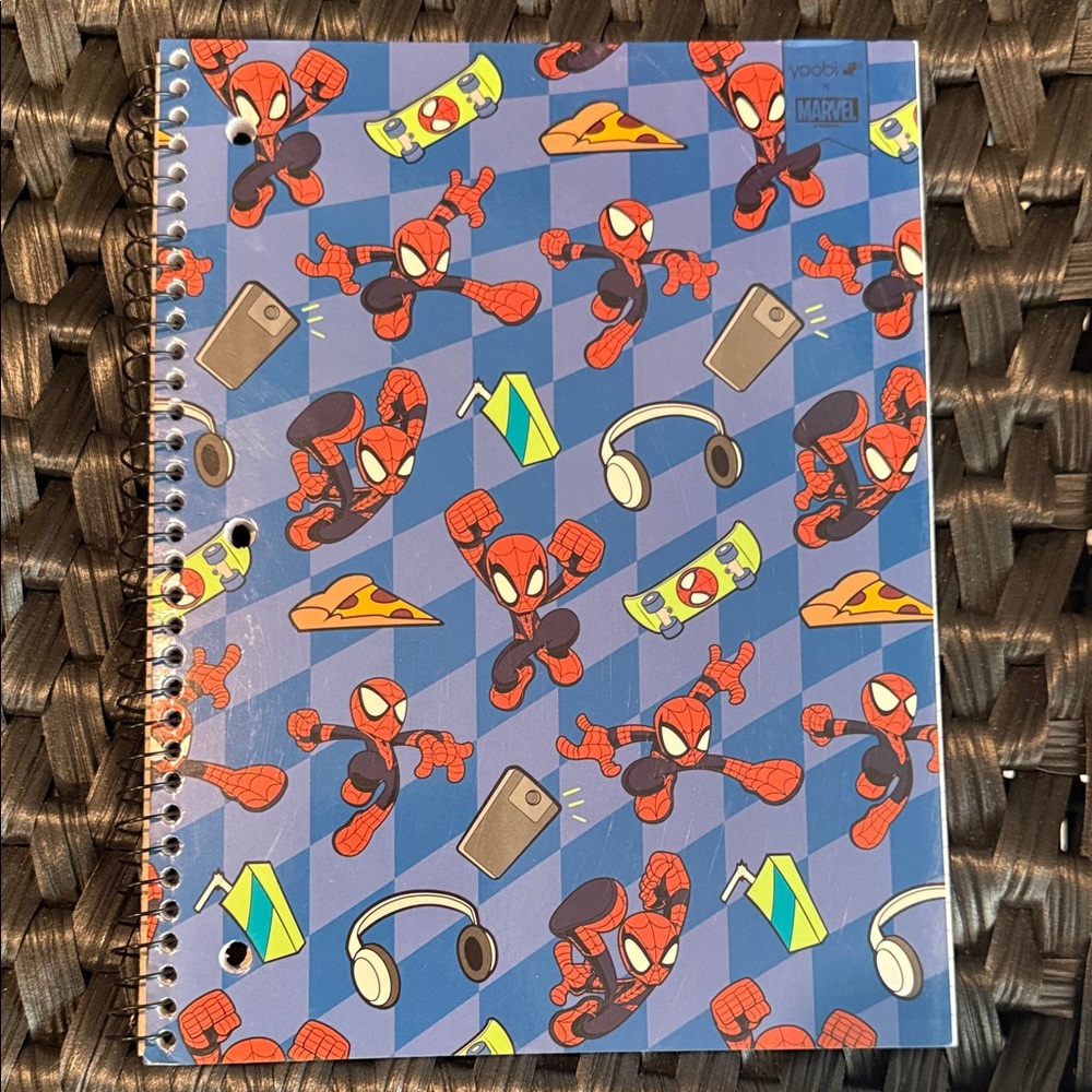 Marvel Spider-Man Notebook - Blue & Red